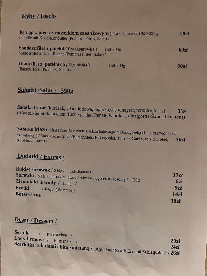 匝亚比亚里林酒店 Sterławki Wielkie 外观 照片